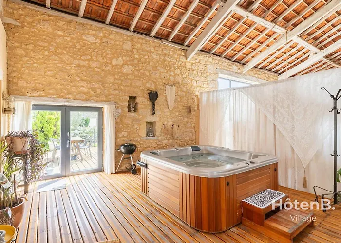 Semesterbostad Douce Campagne Private Blanc (Dordogne)